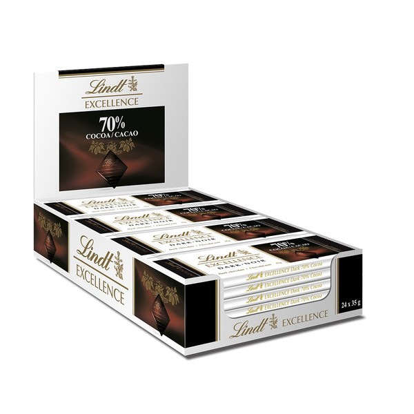 Lindt Excellence Dark Chocolate - 70% Cocoa (100g)