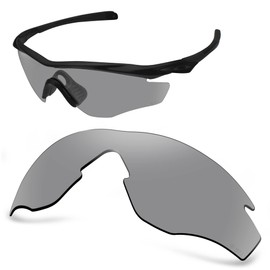 AOZAN ANSI Z87.1 Replacement Lenses Compatible with Oakley M2 Frame OO9212 Sunglasses Size One Size Gainsboro Polarised, Gainsboro Polarised