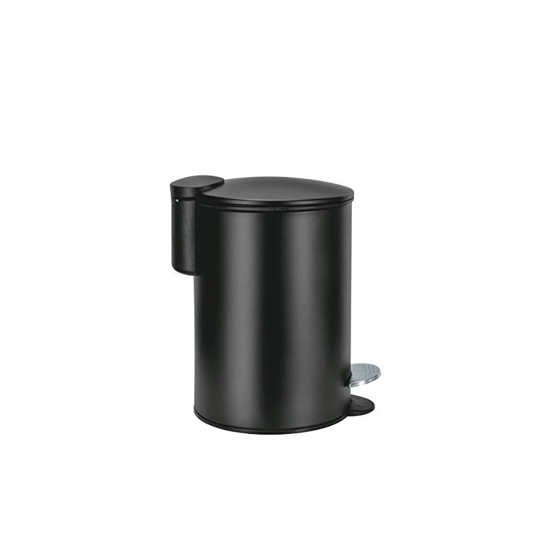 Kleine Wolke Silence Cosmetic Bin, Stainless Steel, Black, Length 17