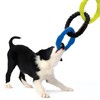 Nerf Dog Triple Ring Rubber Rope Tug Toy, Small