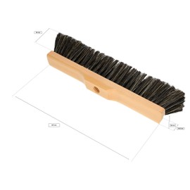 KOTARBAU® Broom 400 mm without Handle with Screw Thread House Broom Industrial Broom Indoor Broom