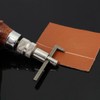 SEIWEI Leather Groover, Adjustable Stitching Groover Crease Edge Skiving Leather