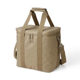 MUJI 84383137 Insulated Bag, Beige, Large Size, 12.6 x 11.8 x 8.3 inches (32 x 30 x 21 cm)