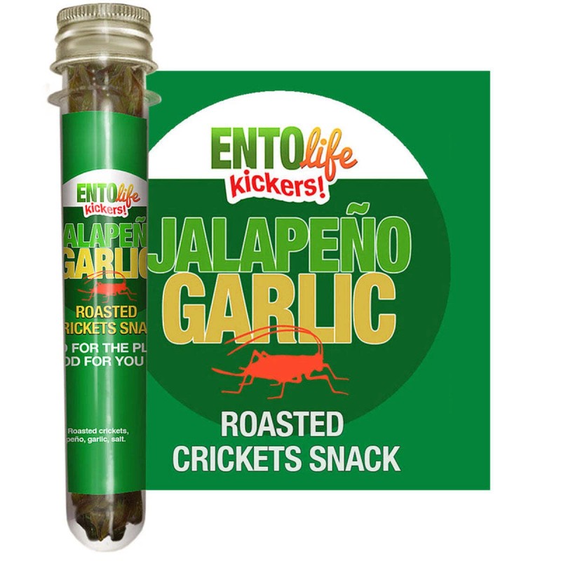 Undisclosed Mini-Kickers Set: Spicy Flavored Roasted Cricket Snack | Edible
