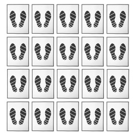 SEWACC Paper Floor Mats for Cars 50Pcs Disposable Floor Mats Premium Car Carpet Paper Mats Simple Car Supplies for Large and Small Cars