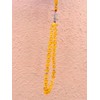Generic Natural Citrine Agate Tasbeeh, Yellow Citrine Muslim Tasbih Favor,