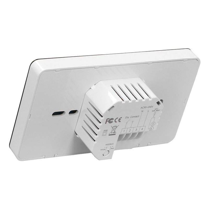 Smart Thermostat Slide Bar Timing Programmable Negative LCD Wifi Voice