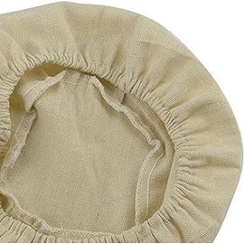 Proofing Bread Basket Cloth, Reusable Breathable Liner Cotton Flax Banneton Proofing Bread Cloth, Round Cloth Baking supplies Bread Proofing Baskets Cloth (23 * 8CM)
