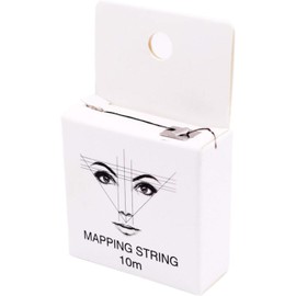 Littryee Cadena de mapeo de Cejas - Herramienta de Tinte de Cejas preentintadas,Suministros cosméticos Herramienta de Tinte de Cejas para Uso Profesional y Principiantes en el hogar