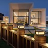 Mlambert 16 Pack Solar Post Cap Lights Outdoor, Waterproof Deck