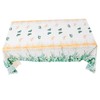 Hohopeti Party Tablecloth Sage Green Dinner Tablecloth Leaf Pattern Decorative