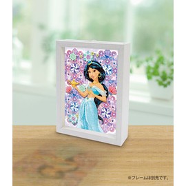 Yanoman 70 Piece Jigsaw Puzzle Aladdin Crystal Tile - Jasmine - [Prism Art Petit] (3.9 x 5.8 inches (10 x 14.7 cm) 97-179