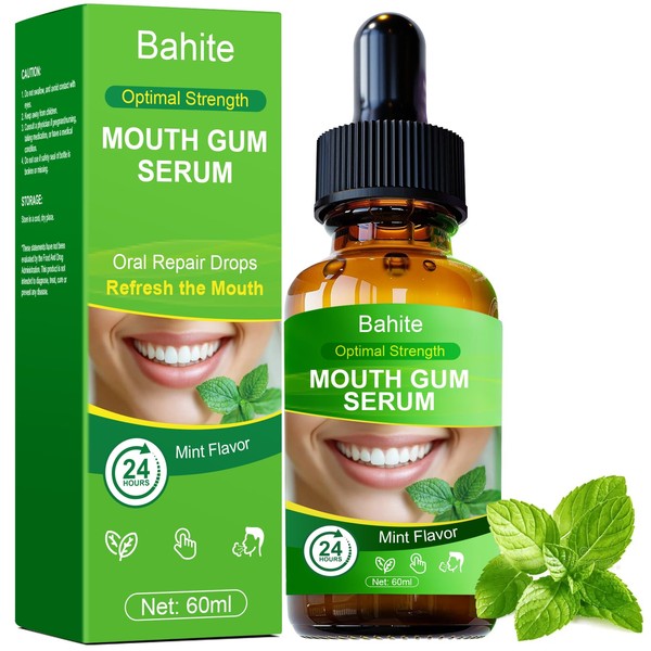 Gum Restore Drops-Bad Breath Treatment for Adults, Gum Regrowth Drops-Repair