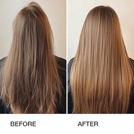 GK HAIR Juegos de Champú y Acondicionador Hidratante de Queratina Global(10.1 FlOz/300Ml) Con Suero Anti Frizz Aceite de Argán(1.69 FlOz/50 Ml) para Reparación de Daños Secos- Todos Los Tipos de Cabel