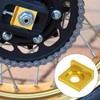 F FIERCE CYCLE 2pcs 15mm Hole Dia Chain Adjuster Block
