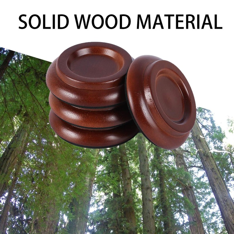 Hardwood Piano Caster Cups Floor Protector Solid Caster for Upright