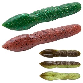 Fish Arrow Heavy Poop 3" #09 Pumpkin Red