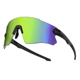 ER00 Umschließende leichte Sportsonnenbrillen für kleine Gesichter, geeignet für Männer, Frauen und Jugendliche, für Radfahren, Baseball, Laufen, Pickleball