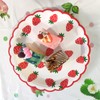 MaitianGuyou 80PCS Strawberry Party Tableware Set - 7 Inch Disposable