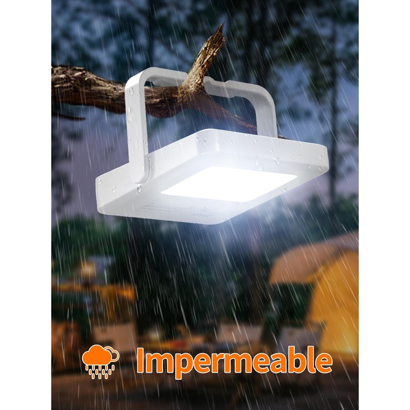 intelamp Solar Lights Outdoor Portable Bright Solar Light for Camping,