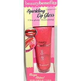 Beauty Benefits Sparkling Lip Gel - Geranium