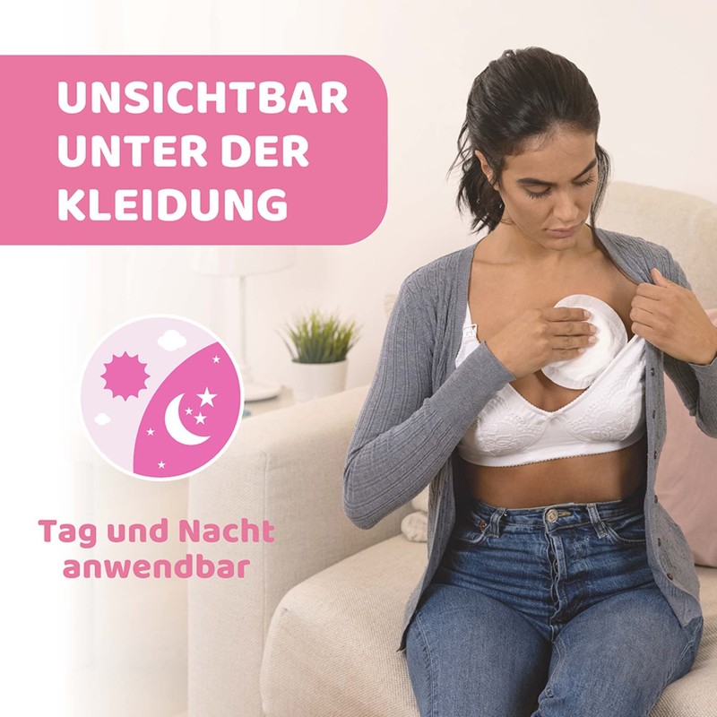 Chicco antibakterielle Stilleinlagen NaturalFeeling, 60 Stück