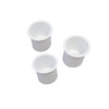 3 Cup Holder Plastic Pocket Recessed Drop in Insert Universal