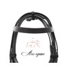 Leather Horse Hunter Bridle 2 Inch Noseband and 1 Inch