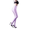 SOFSOT Ultra Sheer Workout Leggings Shiny Tights for Women Top
