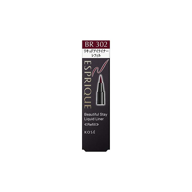 Esprique Beautiful Stay Liquid Liner BR302 Burgundy Brown 0.45mL (Refill)