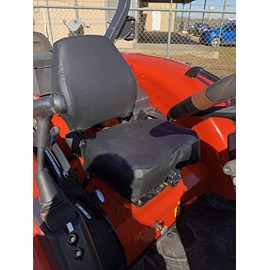 Durafit Seat Covers, KT05 KIOTI DK4510/NX5510 for olderTractor, Check Picture Matches Your Seats. Two Piece Vinyl seat