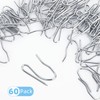 VRSS Drapery Hooks Pins for Curtains, 1.2 Inch Stainless Steel