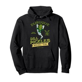 Dubuque Dill Pickles Retro Minor League Baseball Team Pullover Hoodie