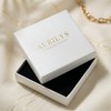 AURILYS Layered Anklet for Women, 18K Gold Plated Stainless Steel
