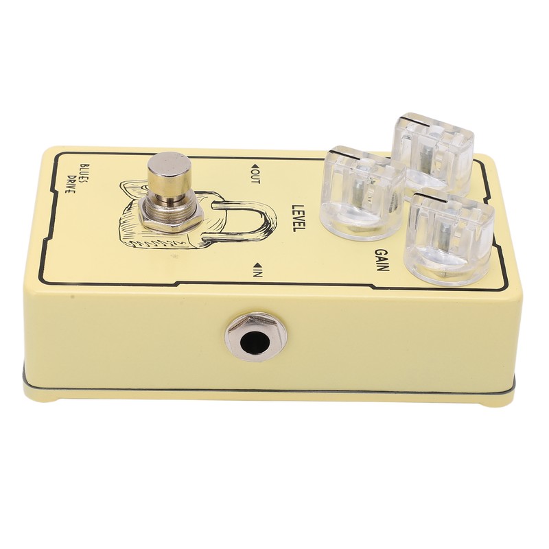 Guitar Effect Pedal Blues Drive Distortion Adjustable Single Instrument Accessory