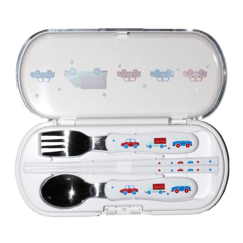 Lunch Set of 3 Kindergarten (Aluminum Bento Box with Inner