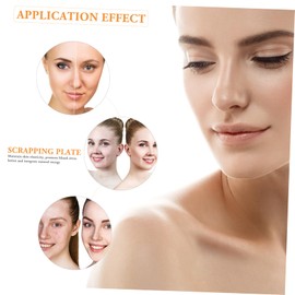 Ipetboom 3 pcs Horn Scraping Plate Massage Tool for Body and Face Stick for Relaxation and Detox Lightweight and Portable Board for Home and Outdoor Use