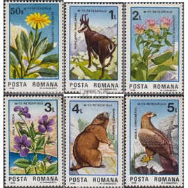 Romania 4172-4177 (complete.issue.) fine used/cancelled 1985 Reserve Retezat (Stamps for collectors) Other mammals (monkeys/dinosaurs/elephants ...)