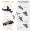Nelbons Tactical Belt, Military Hiking 3.8 cm Work Belt with