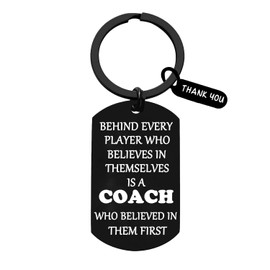 Coaches Gifts for Women Men Coaches Keychain Thank You Gifts for Baseball Volleyball Soccer Basketball Softball Coaches Appreciation Keychain Coaches Present