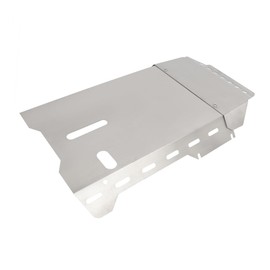 CHIFUN Skid Plate Compatible with Honda Goldwing 1800 GL1800 2001-2017, F6B 2013-2017, GL1800 Trike 2001-2017, Aluminum Motorcycle Belly Pan Engine Guard Bottom Protection (Chrome)