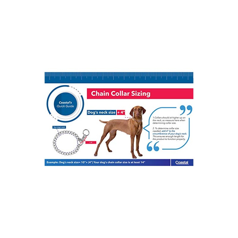 Herm Sprenger Steel Chain Choke Dog Collar 20 in. with
