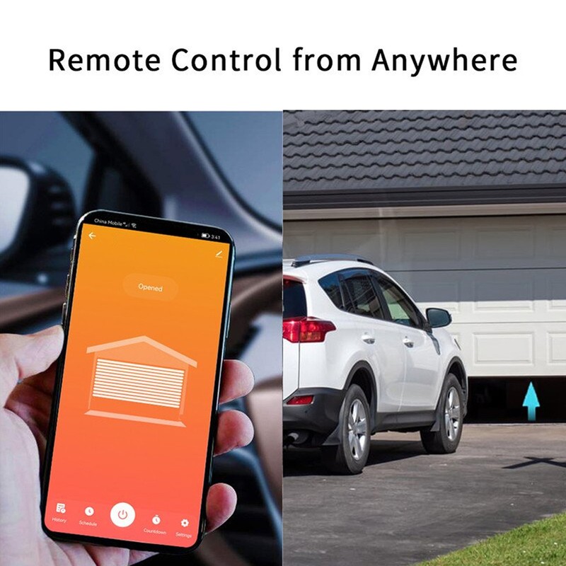 Smart Garage Door Controller for Zigbee APP Voice Remote Control