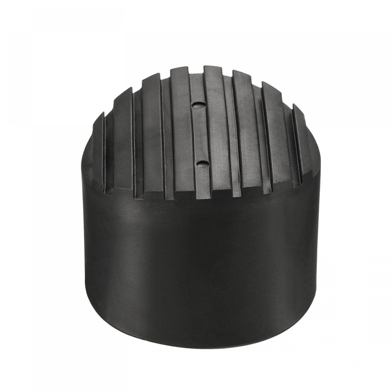 sourcing map Ladder Non-Slip Feet Mat 68mm ID Rubber Round