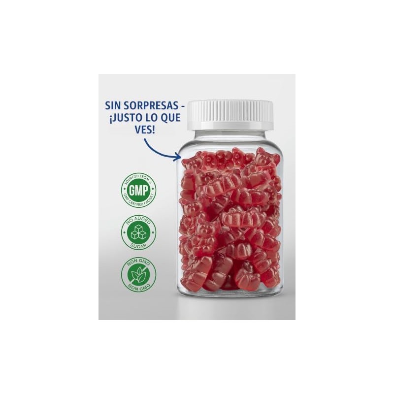 SUNNY SAM- Gomitas de Magnesio para Niños y Adultos 100mg