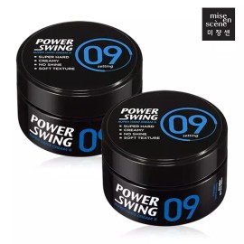 Power Swing 파워스윙 왁스 2입 [6.01 매트왁스 9 80g] Power Swing Wax 2 Pack [6.01 Matte Wax 9 80g]