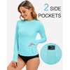 Sofier Rash Guard for Women Long Sleeve Swimsuits UPF 50+