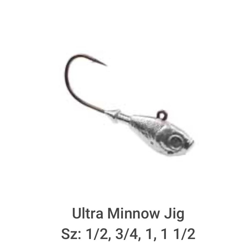 Do It Ultra Minnow Jig 1/2, 3/4, 1, 1 1/2