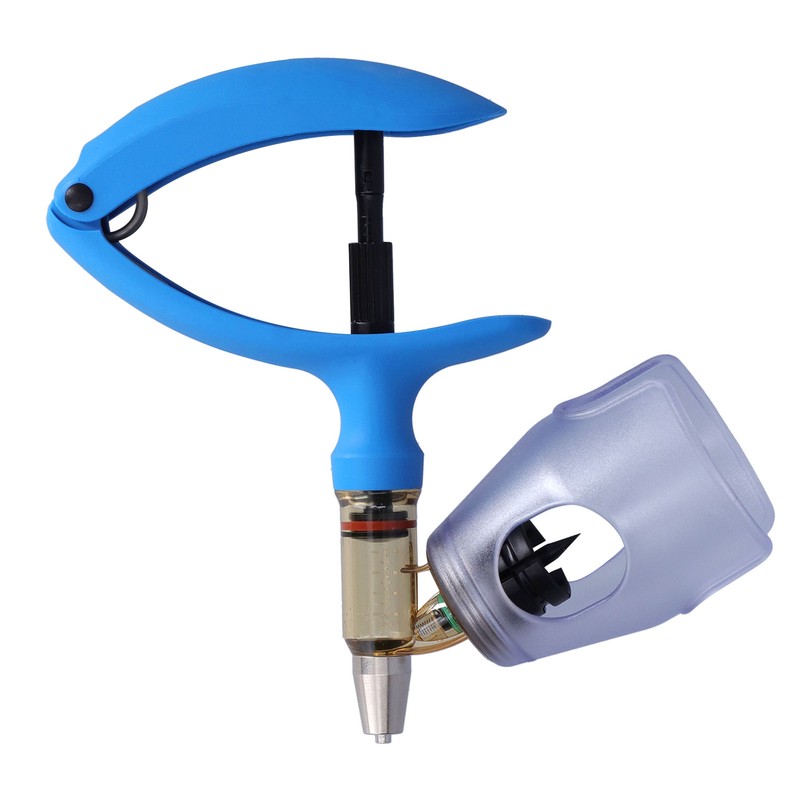 Bottle Mount Adjustable Continuous Syringe for Livestock Cattle Chickens Sheep