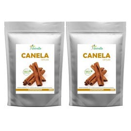 Xenivalle - CANELA CEYLAN CEYLON - Sri Lanka - Entera en Trozo - 2 bolsas 500g Total (1 kg)